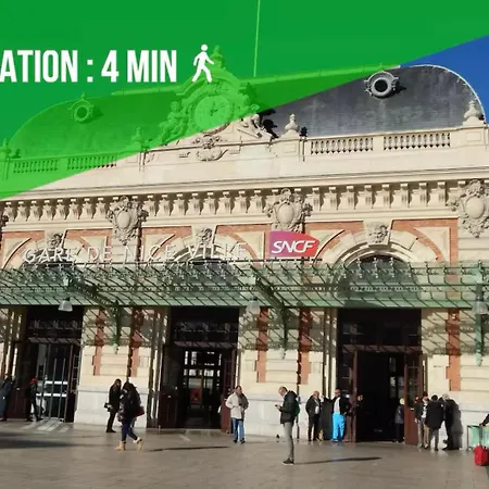 Hyper Centre - Balcon - Calme - Climatisation - Wifi - Tramway - Cuisine Equipe Lejlighed *